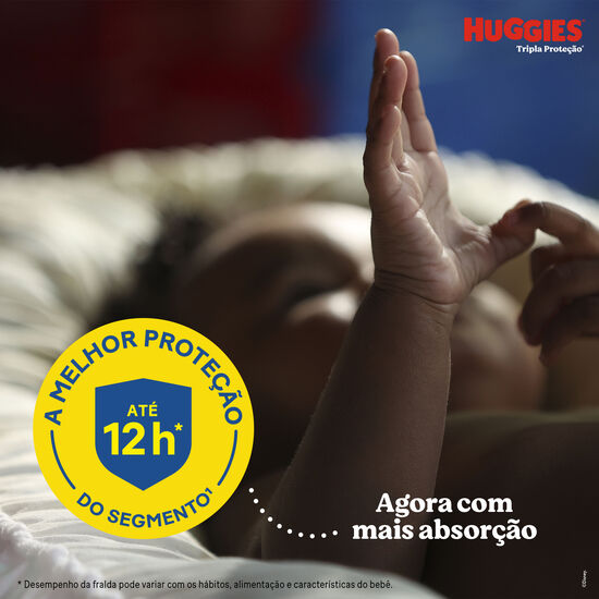 Fralda Huggies Tripla Proteção XG - 66 fraldas